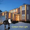 5W 9W Wall LED Spotlight Outdoor One Beam Lights 110V 220V Red Green Blue Home Lamp IP66 Waterproof Landscape Gardon Lighting 4