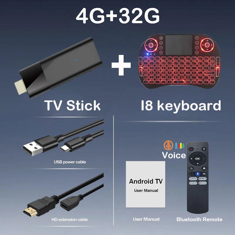 4G 32G Keyboard