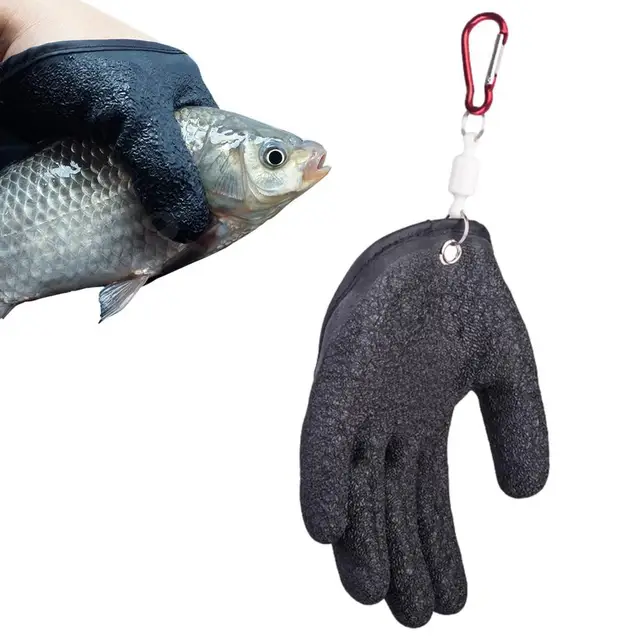 Fishing Catching Gloves Durable Fisherman Protect Hand Gloves Anti-Slip  Prevent From Puncture Scrapes Fish Cleaning Gloves - AliExpress
