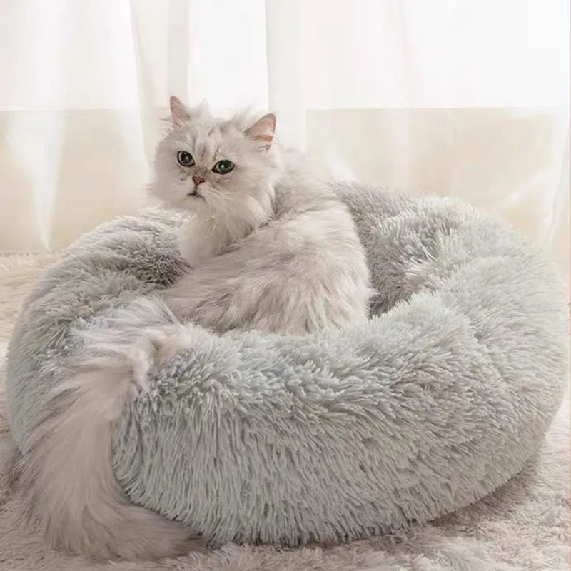 Dog Bed with Cover Cave, Orthopedic Dog Bed with Blanket, 33.5 * 27.6'' Rectangle Pet Crate Cozy Cuddler Mat