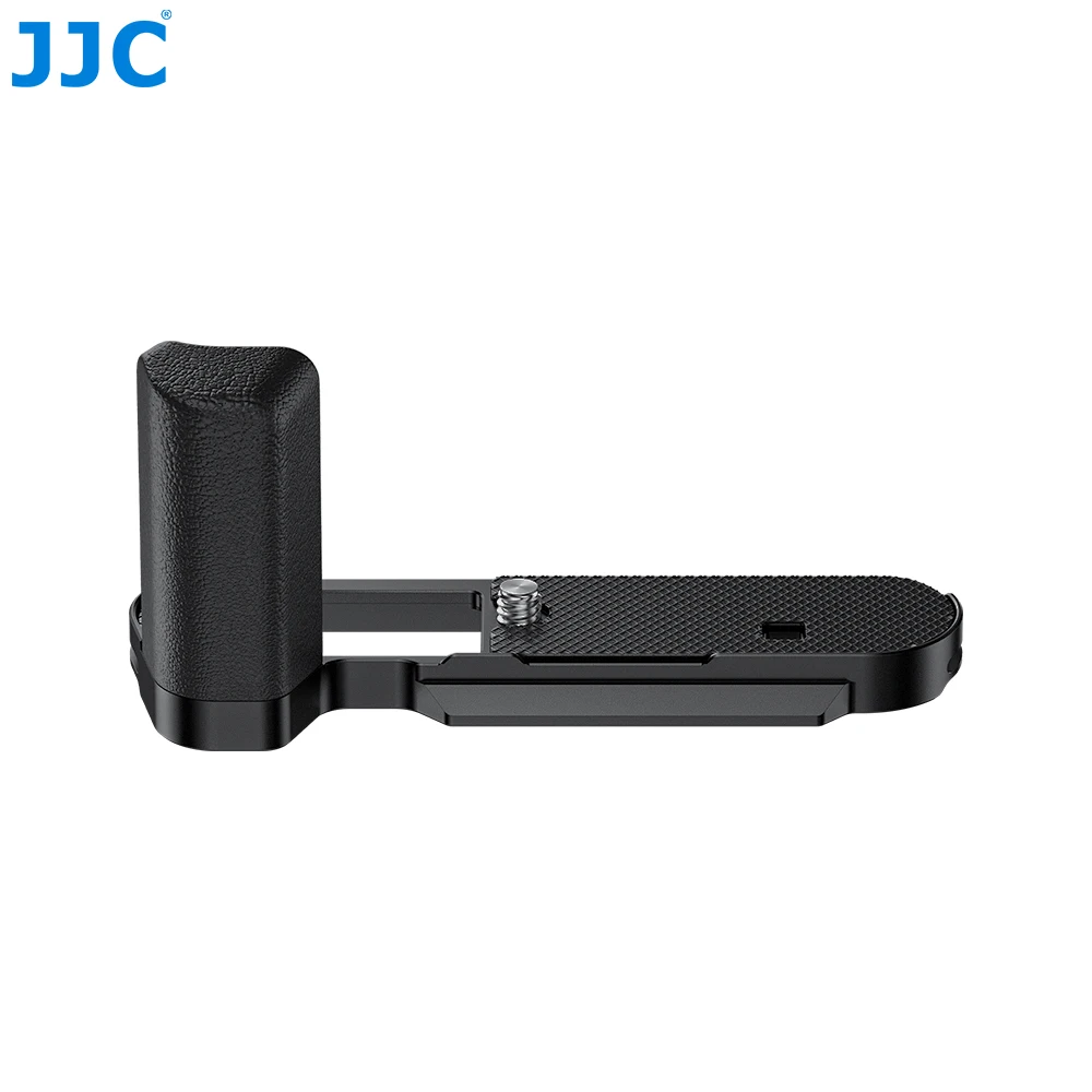 JJC Metall-Handgriff, L-Halterung für Leica D-Lux 8, Kamera, rutschfester Handgriff mit Arca Swiss Typ, Schnellverschluss-Stativhalterung – Detail 2