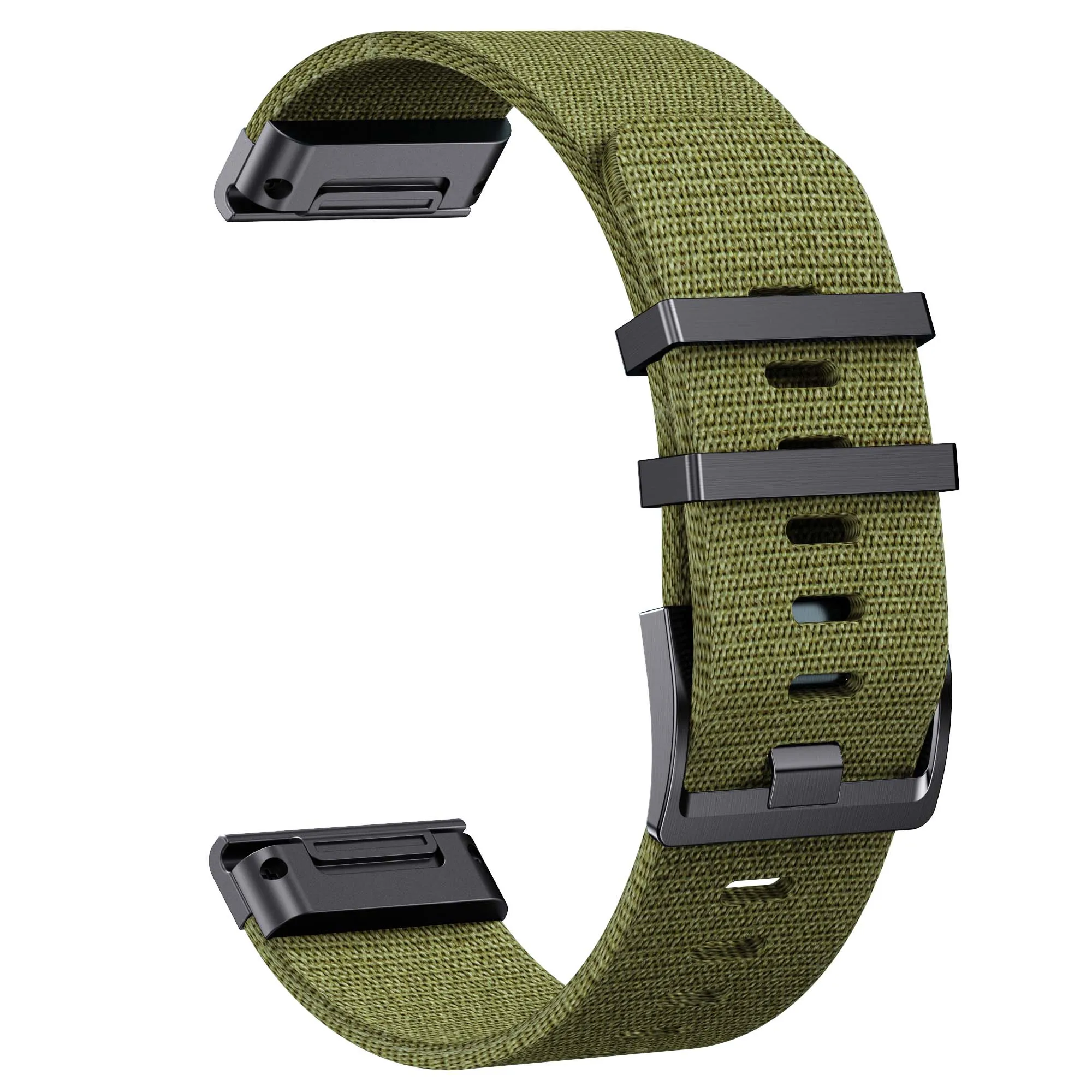 Garmin Official Style Quick Release Nylon Strap Watch Band - 22/26mm