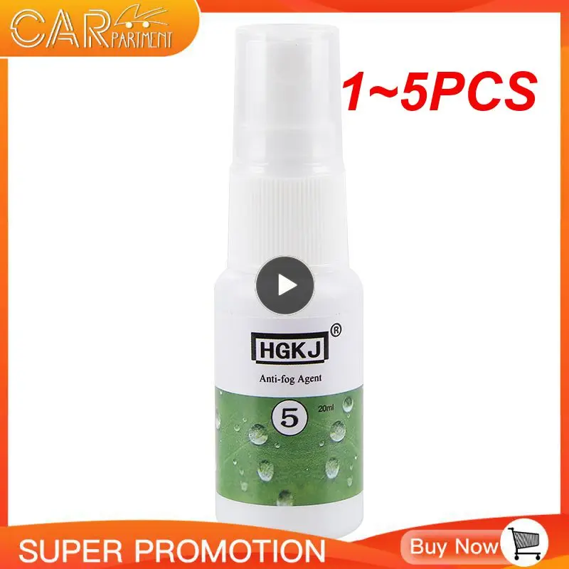 

1~5PCS 20-100ml Car Window Spray Glass Cleaner Paint Care Shampoo Polishe Waterproof Rainproof Anti-Fog Agent Water Repellents