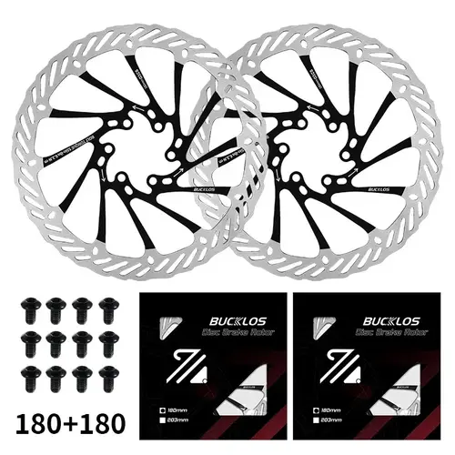 BUCKLOS Ultralight MTB Bike Hydraulic Disc Brake Rotor 160/180/203mm Mountain Road Racing Bicycle Brake Disc with 6 Free Bolts - Image 11