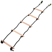 Climbing Sports Toys Hanging Ladder Rope Kids Props Wood Playground Accessories Tree Polyester Child 1