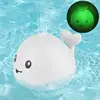 Water Sprinkler Baby Shower Bath Toy Water for Play Light Up Whale Toy Swimming Pool Toy Funny Gift for Boys Girls 1
