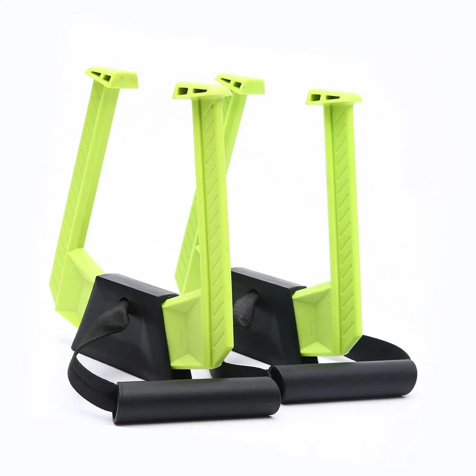 Barre de traction portable 2 pièces antidérapante ergonomique pour entraînement voyage hôtel exercice intérieur