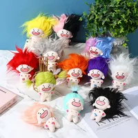Creative Cute Fried Hair12 Constellation Plush Doll Toys Funny Cartoon Key chain Backpack Pendant Birthday Christmas Party Gift 1