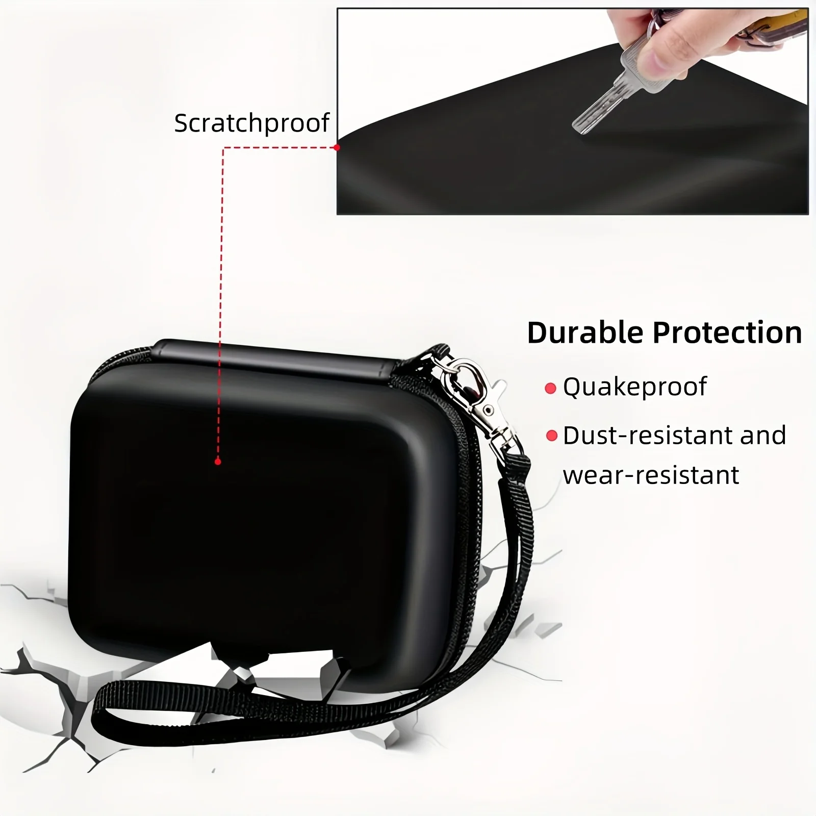 1 camera protective case for Kodak Pixpro/Canon PowerShotELPH180/190/Sony DSCW800/DSCW830 cameras