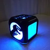 Jurassic Park Dinosaur 3D alarm clock creative LED night light 2