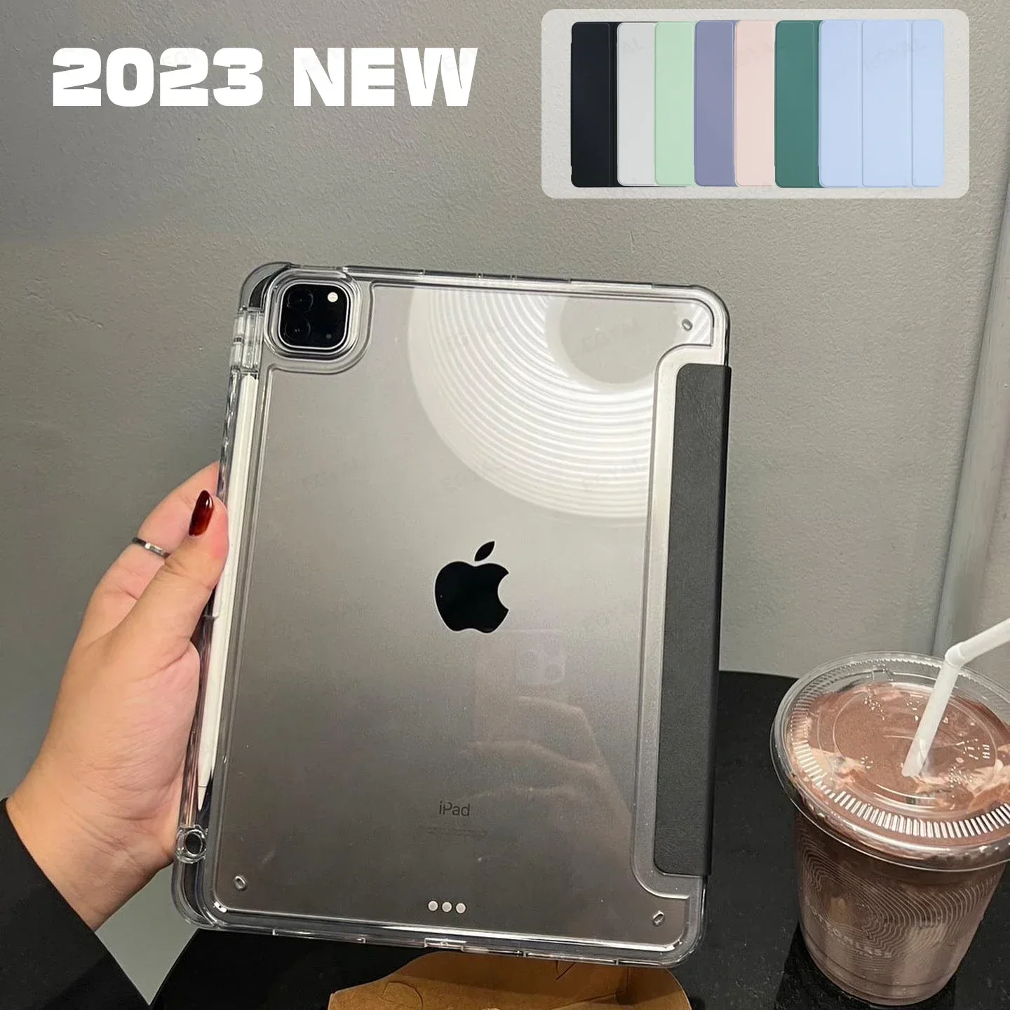 Per Ipad 10Th Gen Case 2022 Funda Ipad Pro 11 Case 2021 Ipad 9Th/8/7 Generation Air 5 Air 4 Pro 12.9 6Th 5Th 4Th Mini 6 Cover