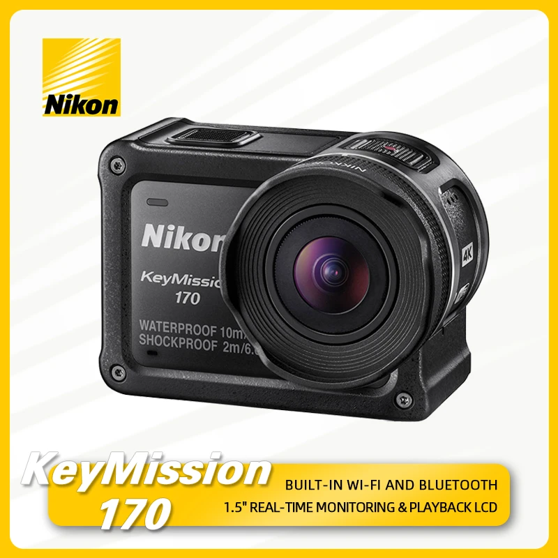KeyMission 170 4 Ultra HD sports camera for Nikon keymission 170 4k uhd