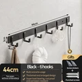 Black 6 hooks