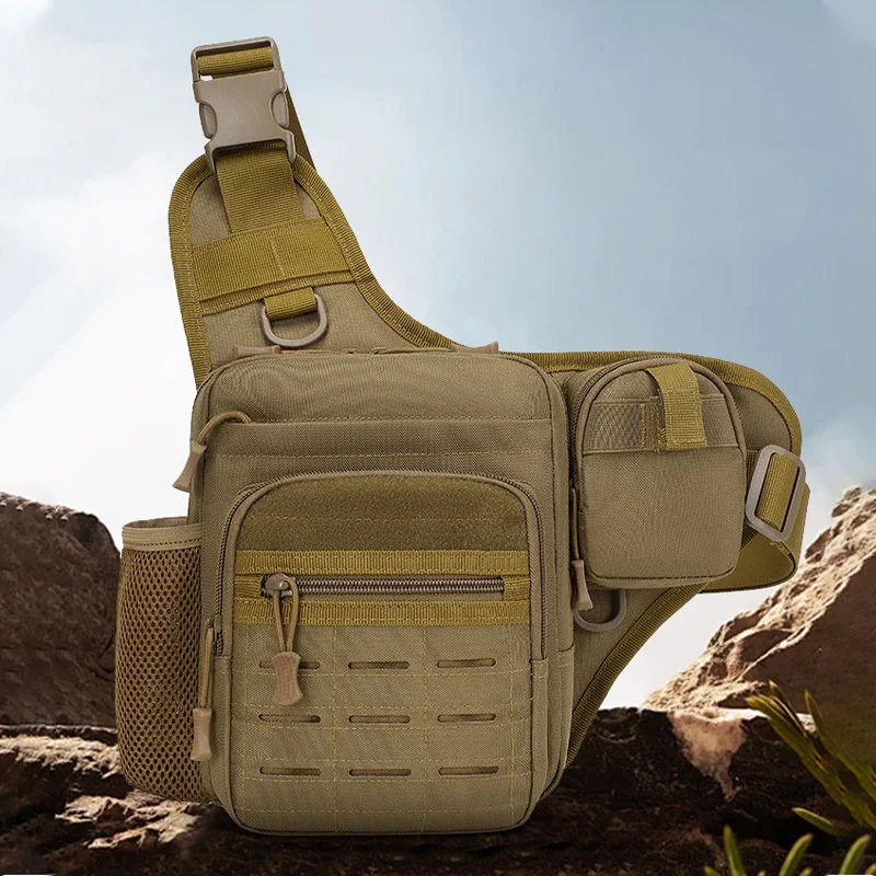Nylon Outdoor Sports Crossbody Shoulder Bag for Men