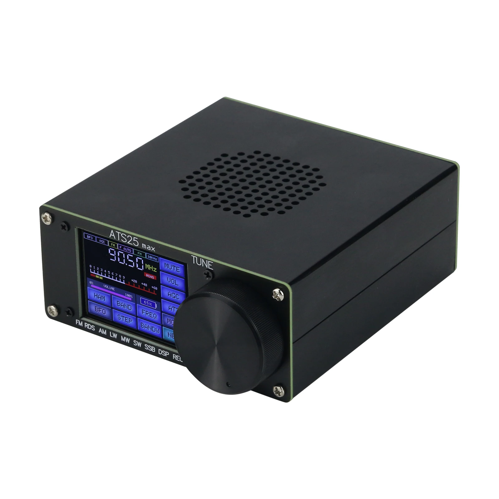 HamGeek ATS25 Max Si4732 All Band Radio Receiver FM RDS AM LW MW SW SSB DSP Receiver w/ 2.4