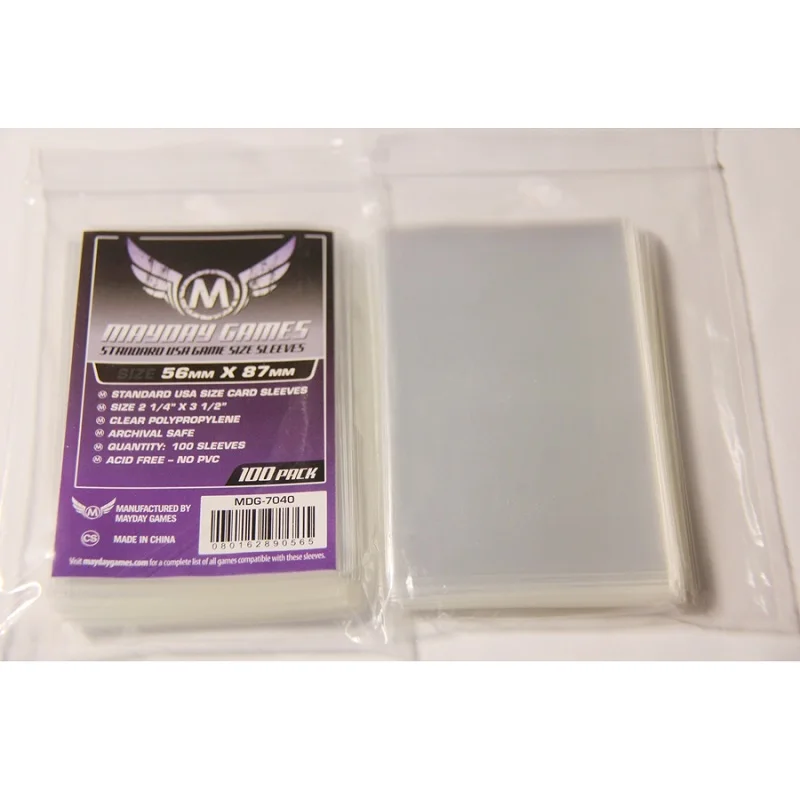 100pcs/lot Mayday mini Cards Sleeves 41x6356x 87 large size Card