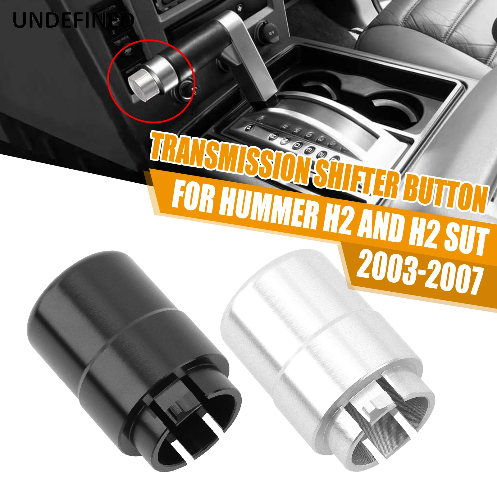 Transmission Shift Knob Gear Shifter Button for Hummer H2 H2 SUT 2003