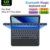 Magic Keyboard for iPad Mini A17 Pro 2024 8.3 inch mini 6 mini 7 iPad Keyboard wireless mini teclado bluetooth español 블루투스 키보드
