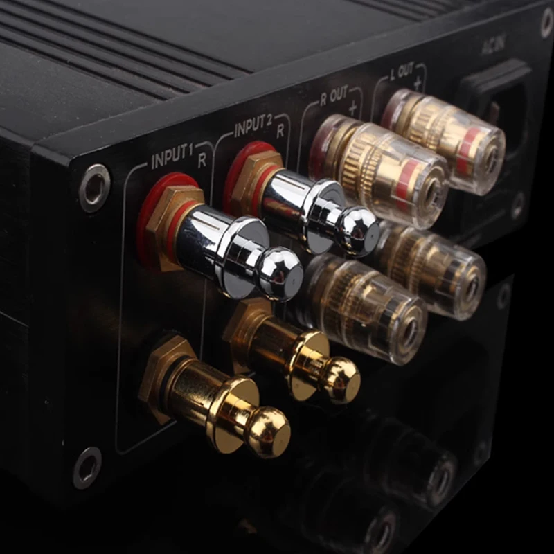 Copertura antipolvere RCA da 8 pezzi - Spine RCA maschili placcate in oro e rodio - Cancellazione del rumore | Leroy Merlin