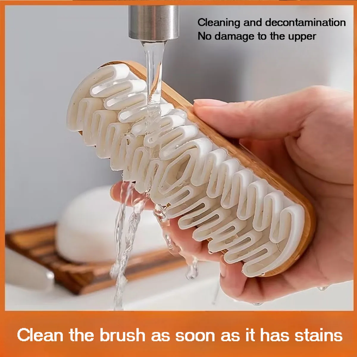 Suede shoe brush fuzz canva cleaning brush Household multi-functional shoe soft brush decontamination anti-deerskin  velvet brus 5