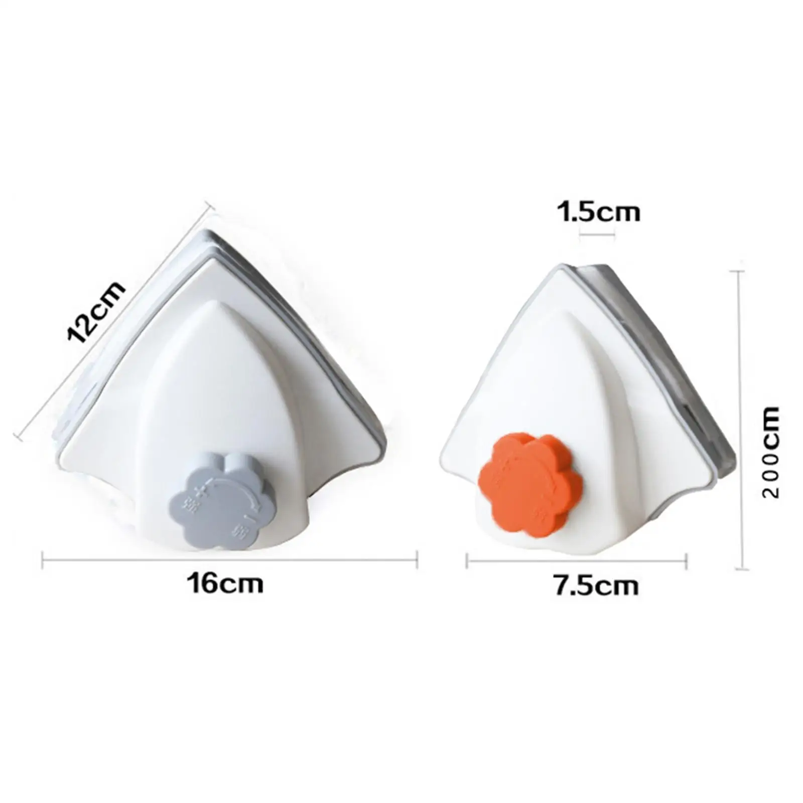 Double-Side Magnetic Window Cleaner Adjustable Magnetic for High-Rise Window