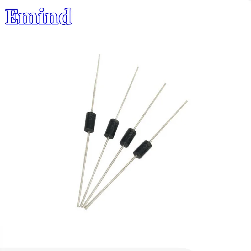 

200/500/1000/2000/5000Pcs SR2200 Schottky Diode DO-15 High Quality Diode 200V/2A/850mV@2A(Vr/Io/Vf)