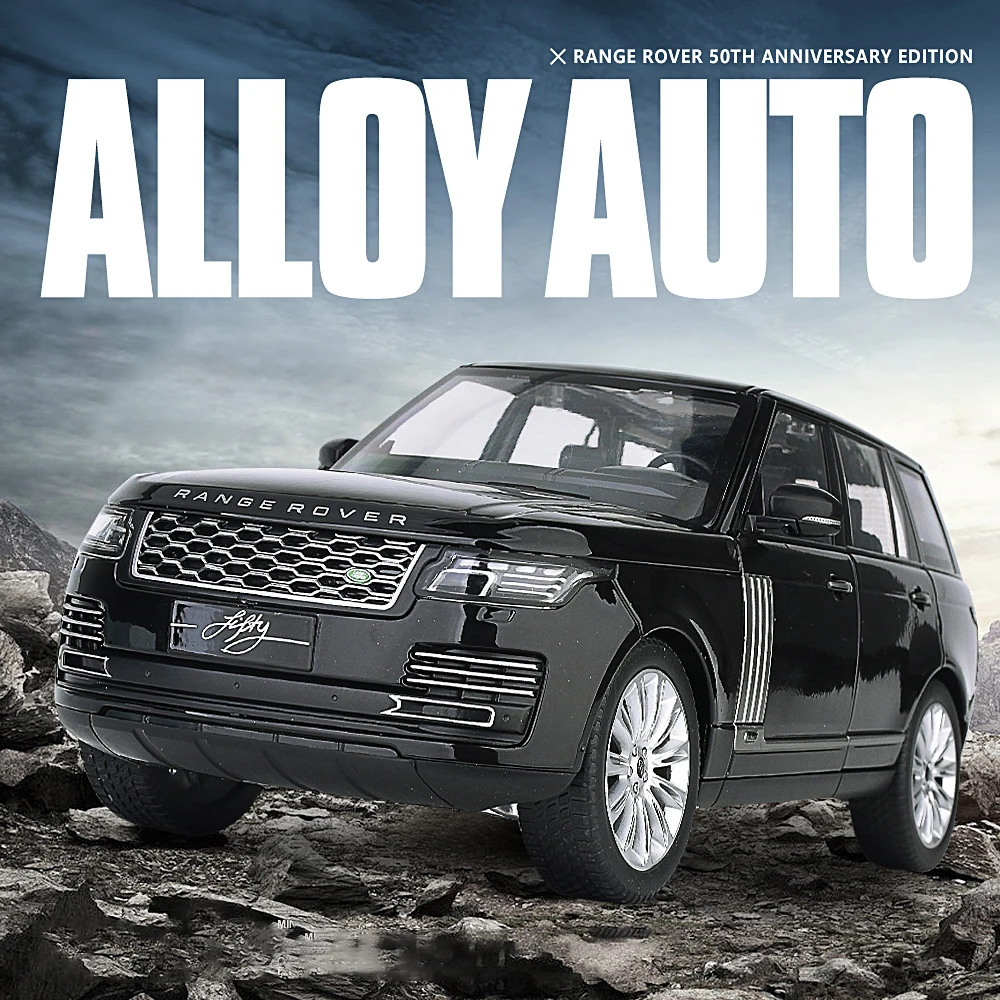 1:18 Land Rover Range Rover 50th Anniversary Alloy Car Model Sound And ...