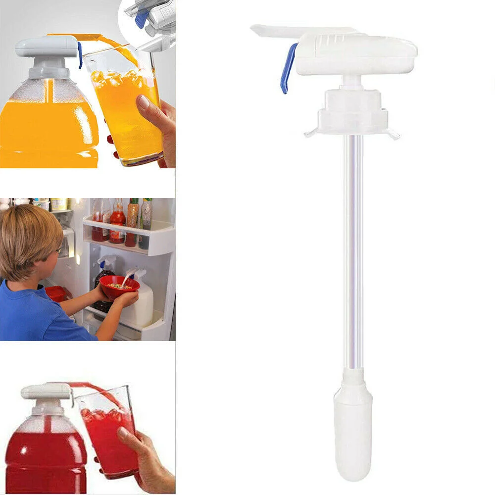 Beverage Dispenser Automatic Drinking Straw Suction Pump Beverage Straw Magic Tap Spill Proof Water Pump Diy