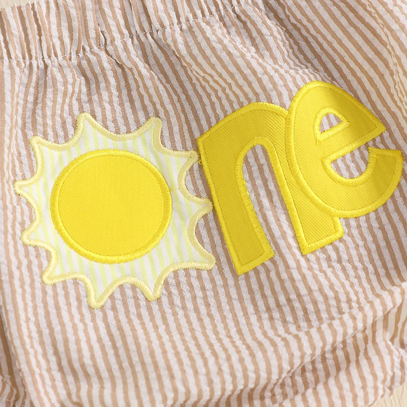 Baby Bloomers Newborn Infant Boys Girls Letter Embroidery Plaid Pattern Baby Diaper Cover Shorts Birthday Clothes Summer