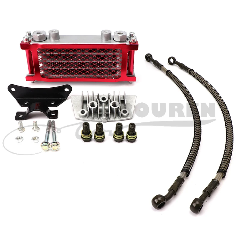 

Motorcycle Accessories Parts High Qualtiy Oil Cooling Cooler Radiator for 125 140CC Dirt Bike/Pit Bike/Monkey Bike ATV Quad