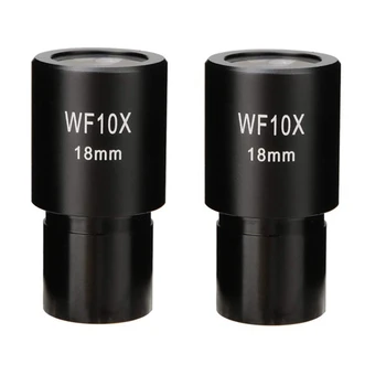 WF10X 광각 접안 렌즈 생물 현미경, 광학 렌즈, 23.2mm 장착 크기, 2 개