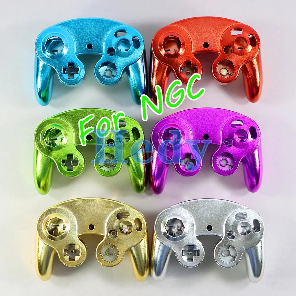 

5 комплектов для Nintendo NGC Gamecube защитный чехол для контроллера с гальваническим покрытием