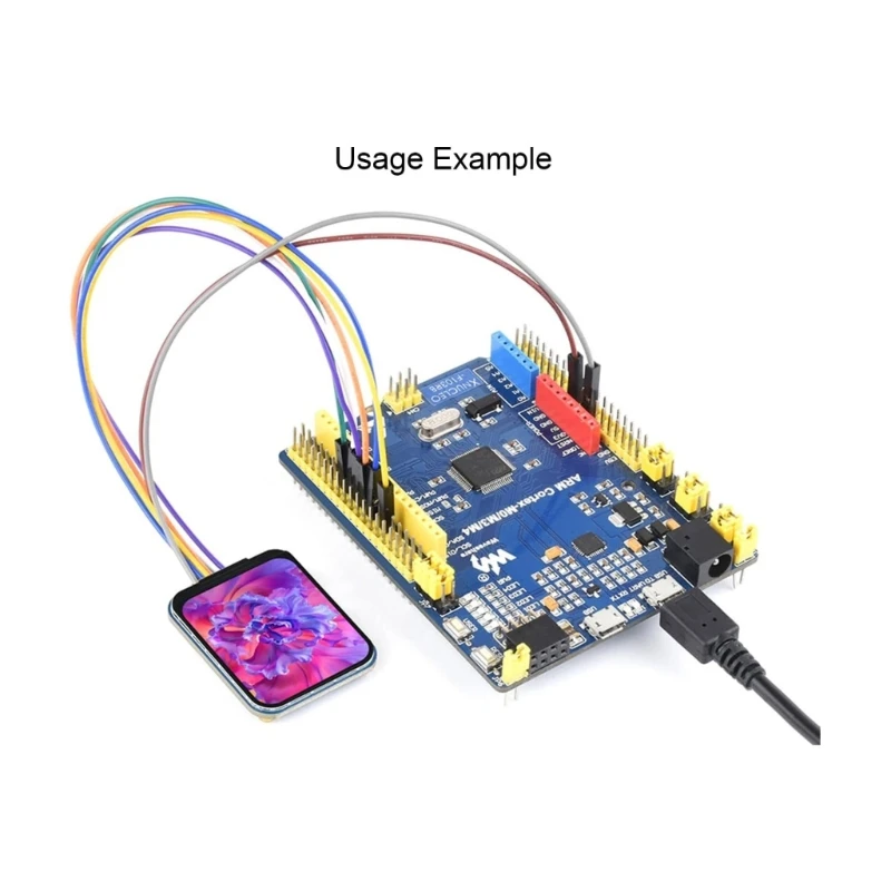 1.69ġ LCD ÷  240x280 IPS ũ, 262K RGB SPI Ӻ ST7789V2