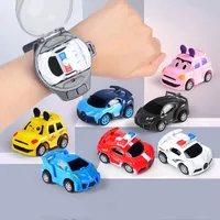 Remote Control Car Watch Mini Cute Wrist Band 2.4GHz Infrared Sensing Electric Racing Vehicle USB Charging Smart Toy Kids Gift 1
