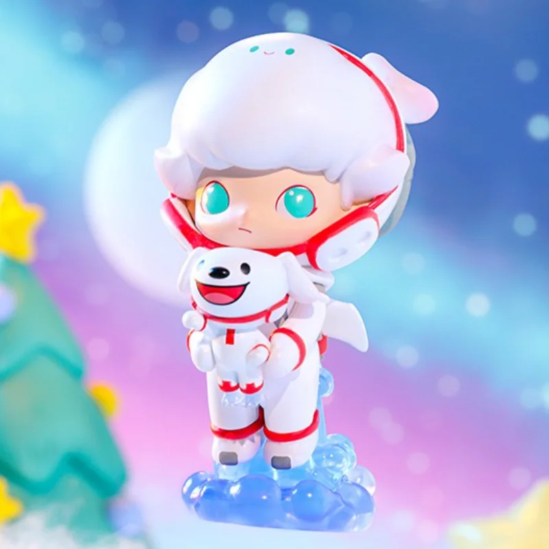 

Popmart Dimoo JD Joy Studio Astronaut Limited Elevator 14.5cm Pvc Toys and Hobbies Cute Collection Dolls Animal Models Kid Gifts