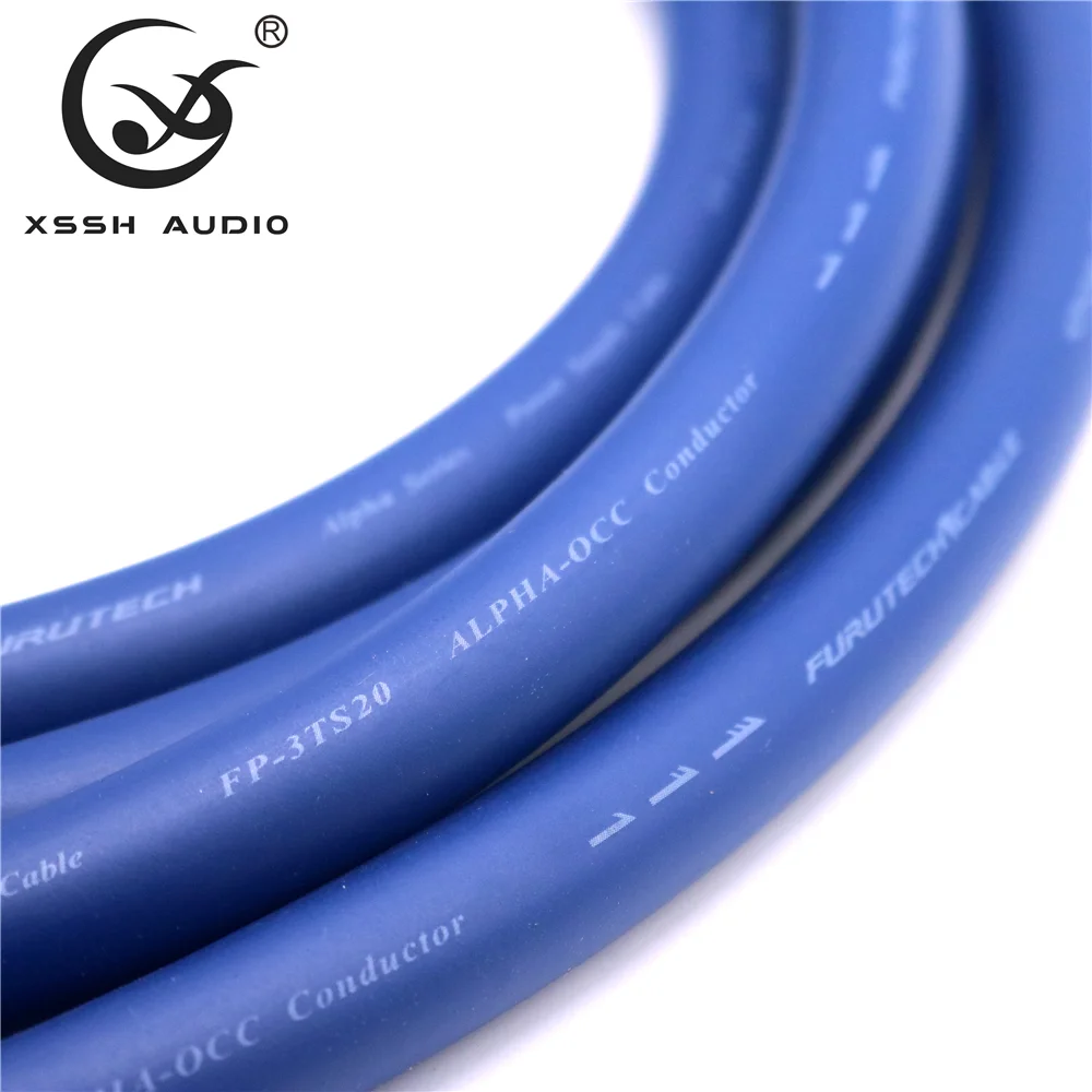 XSSH audio YIVO HiFi CD-player audio verstärker 15mm 3*3mm OFC reinem kupfer Lautsprecher Kabel Power kabel Kabel Draht – Detail 3