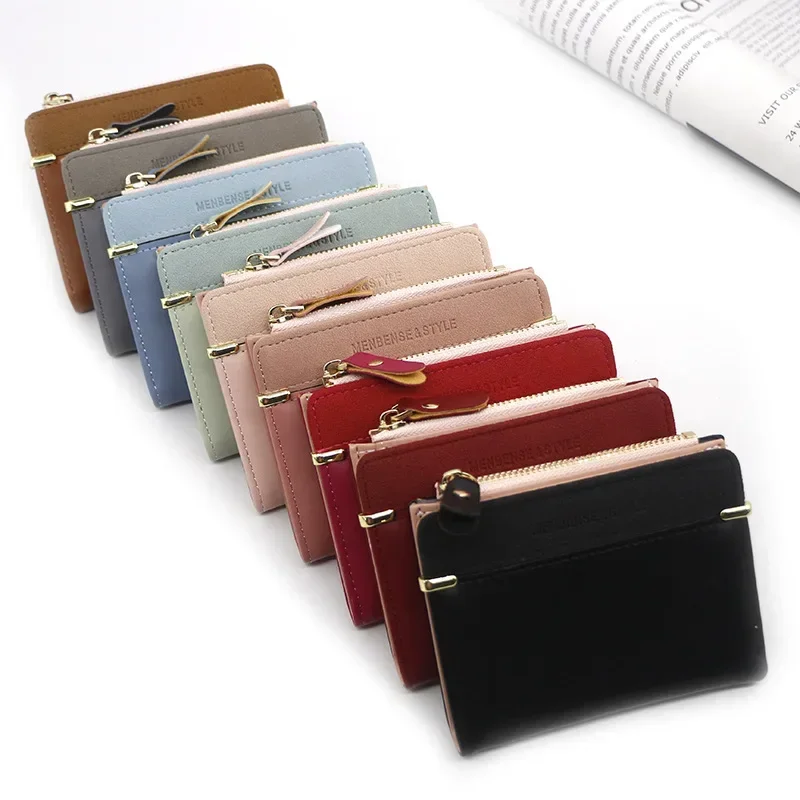 Women's Wallet Short Women Coin Purse Fashion Wallets For Woman Card Holder Small Ladies Wallet Female Hasp Mini Clutch For Girl 6