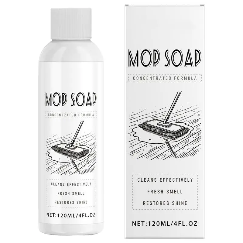 Richly Scented Mop Soap 120ml Highly Scented Mop Cleaning Solution Multipurpose Efficient Easy To Clean Home Floors Supplies
