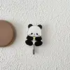 Panda Hooks No Punching Traceless  Door Key Bathroom Kitchen Home Storage Decorative Hooks 5