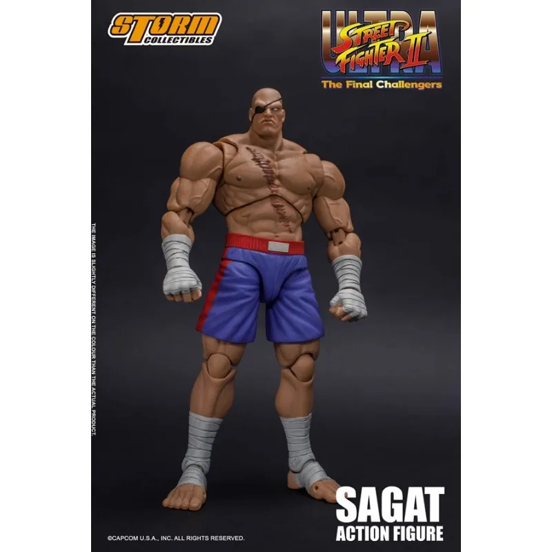 In Stock Original 1/12 Storm Toys ST Sagat Street Fighter II The 