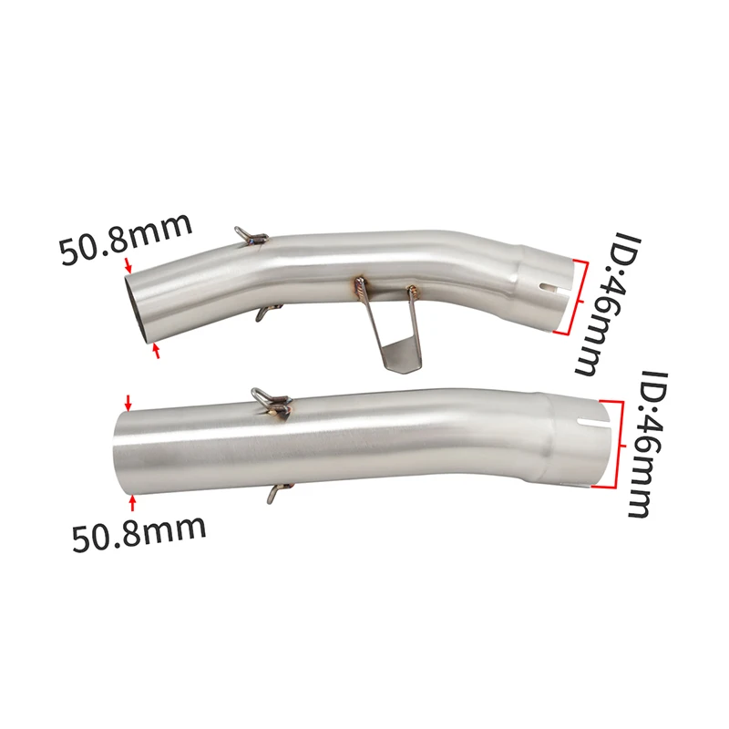 For Yamaha FJR 1300 FJR1300 2001 - 2022 Motorcycle Exhaust Systems Escape Modify Muffler With Double Mid Link Pipe DB Killer - Image 5