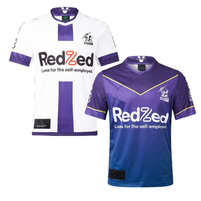 NRL Melbourne Storm Custom Name Number 2023 ANZAC Jersey T-Shirt