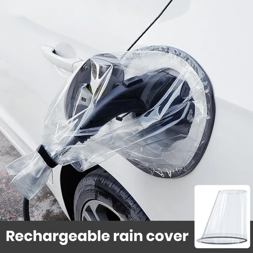 Electric Vehicle Charger Port Cover Magnetic Suction Universal Rainproof for Tesla Model 3 Y SUV Car Accessories