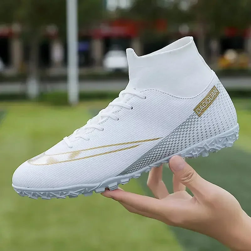 Men Soccer Shoes Futsal Grass Training Sport Match Football Boots Ultralight football shoes