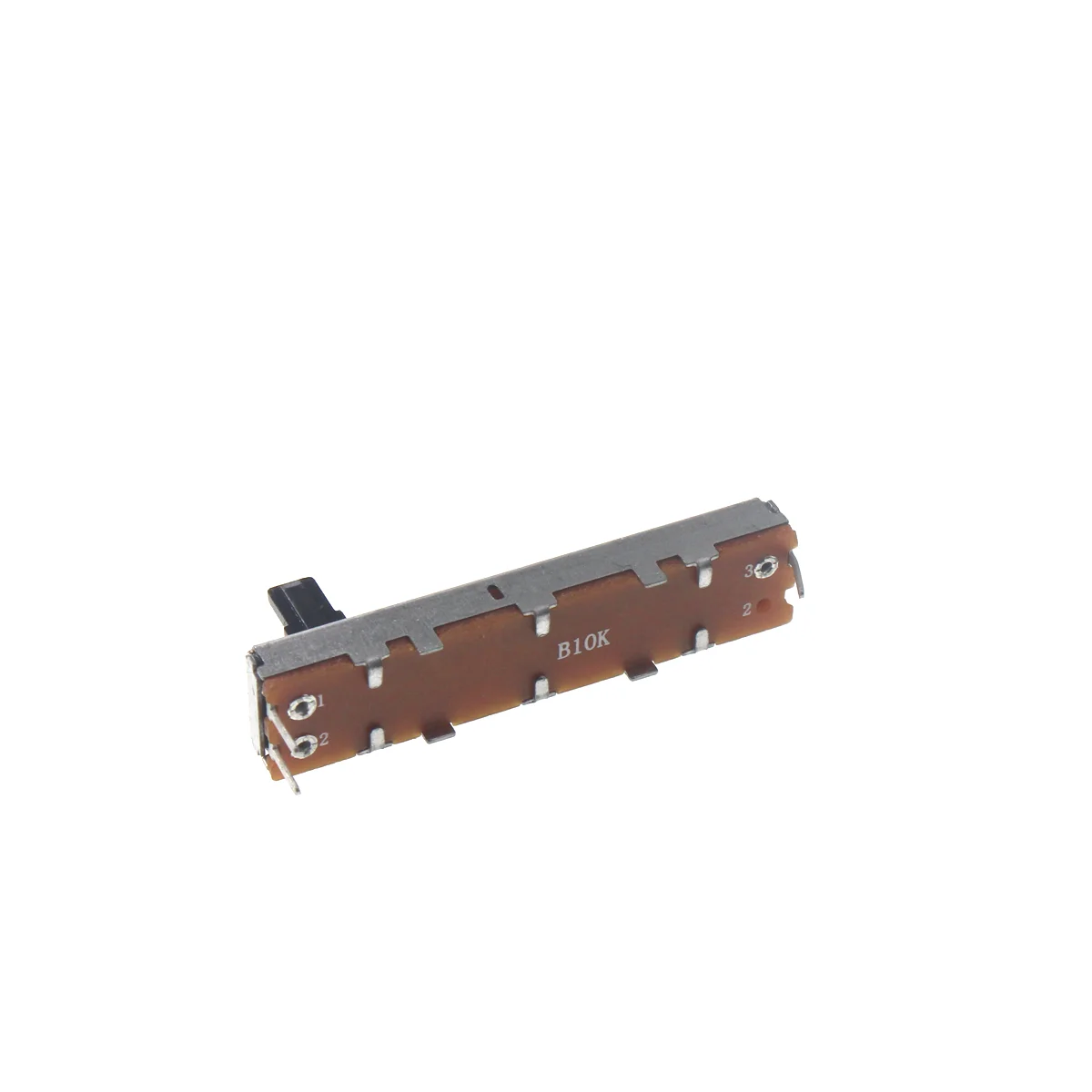 5pcs Straight slide push-pull potentiometer 45mm B10K B100K 30 stroke mono mixer fader multiturn potentiometer linear potentiometer rotary potentiometer potentiometer kit trimmer potentiometer adjustable resistor electronic components