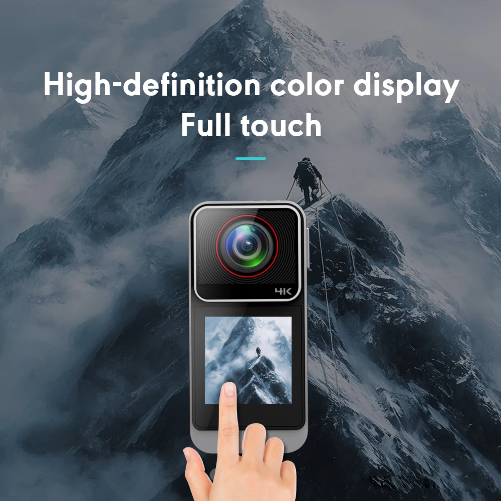 Caméra Action 4K 20MP Écran Tactile 1.3" Sport DV WIFI