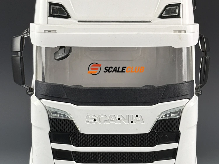 Front Windshield Protection Cover for Tamiya 1/14 RC Truck Scania 770s Wiper Rockfall Guard 1:14 Tractor Trailer DIY Parts 