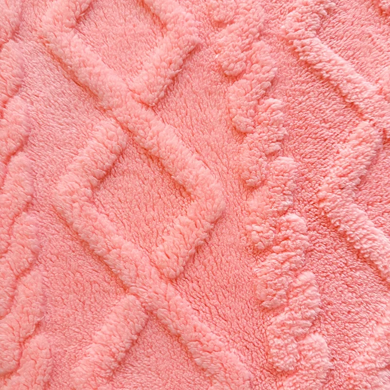 2024 New Tuff Wool Solid Color Bed Hat Autumn/winter Thickened Thermal Mattress Cover 360 Degree Wrap with Elastic Sheet 200x220 6