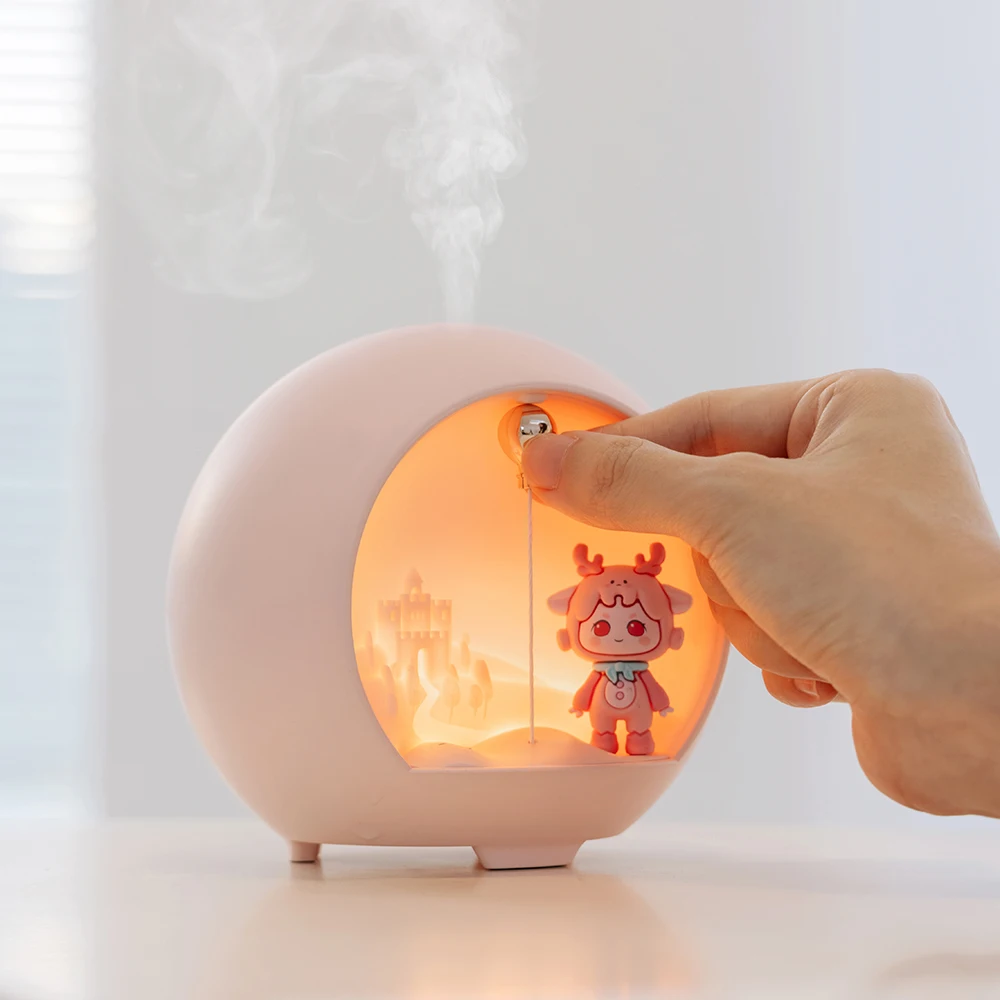 100ML Mini Aroma Oil Diffuser USB Essential Oil Atomizer Electric Air Humidifier with LED Night Lamp For Home Bedroom Mist Maker 3