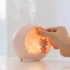 100ML Mini Aroma Oil Diffuser USB Essential Oil Atomizer Electric Air Humidifier with LED Night Lamp For Home Bedroom Mist Maker 3